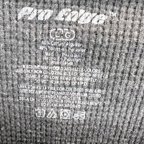 Pro Edge OSU Go Pokes Oklahoma Gray Long Sleeve Woman's Shirt Size Large - Picture 6 of 6